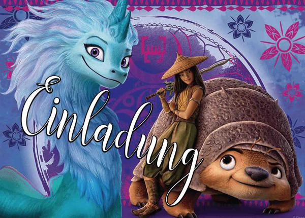 Raja-Einladungskarten